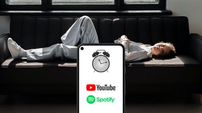 despertador alarma youtube spotify