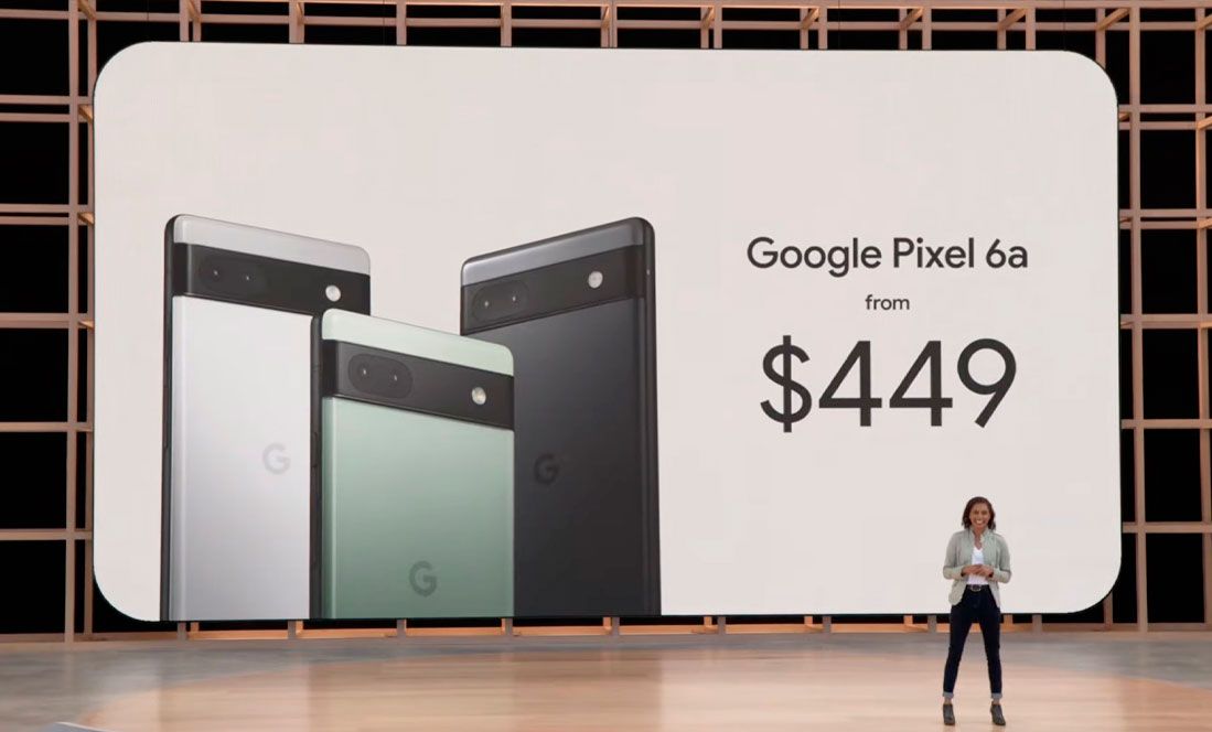 google pixel 6a