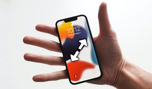 iphone mini mano