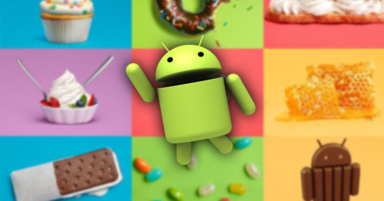 Todas las versiones de Android de la historia y sus diferencias