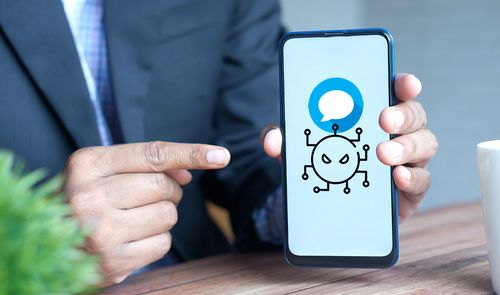 virus malware mensaje sms