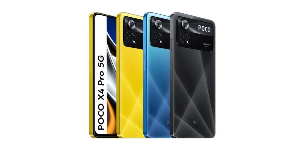 Colores del POCO X4 Pro 5G
