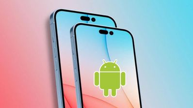 iPhone con logo de Android