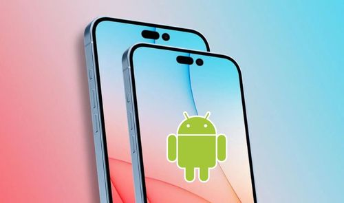 iPhone con logo de Android