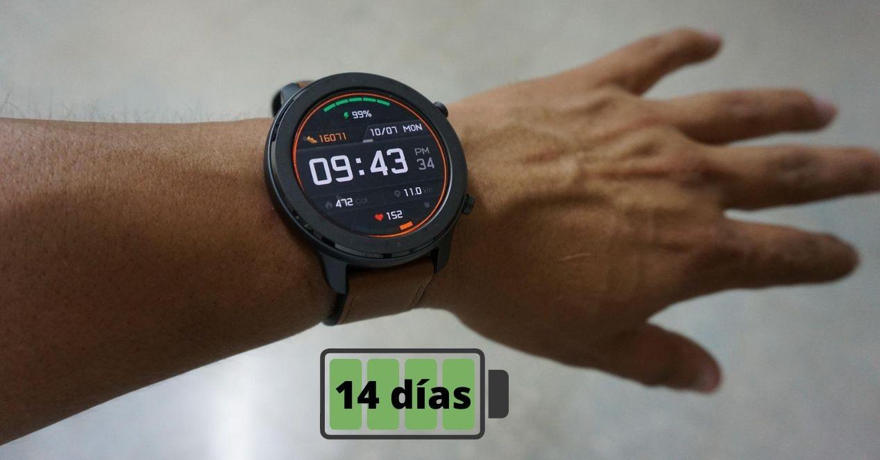 relojes inteligentes bateria 14 dias