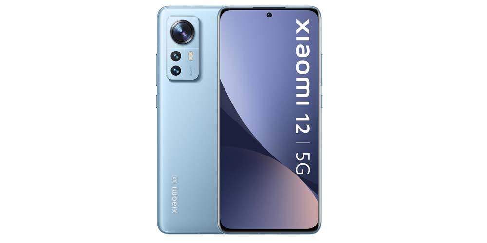 Teléfono Xiaomi 12 d color azul