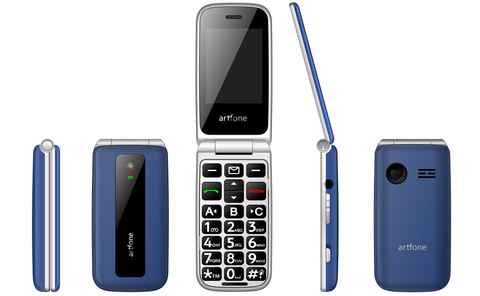 Artfone C1+ Telefonos Celulares Para Personas Mayores Con Sos Botón, Radio  Fm, Con Una Base De Carga,gran Teclado, Gran Volumen