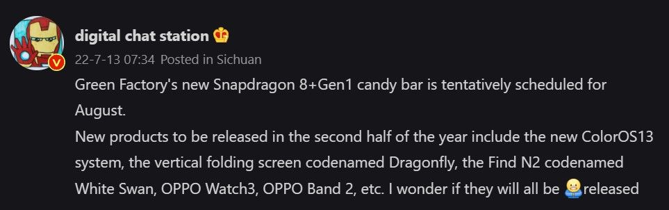 filtracion oppo