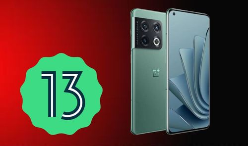 oneplus recibiran android 13