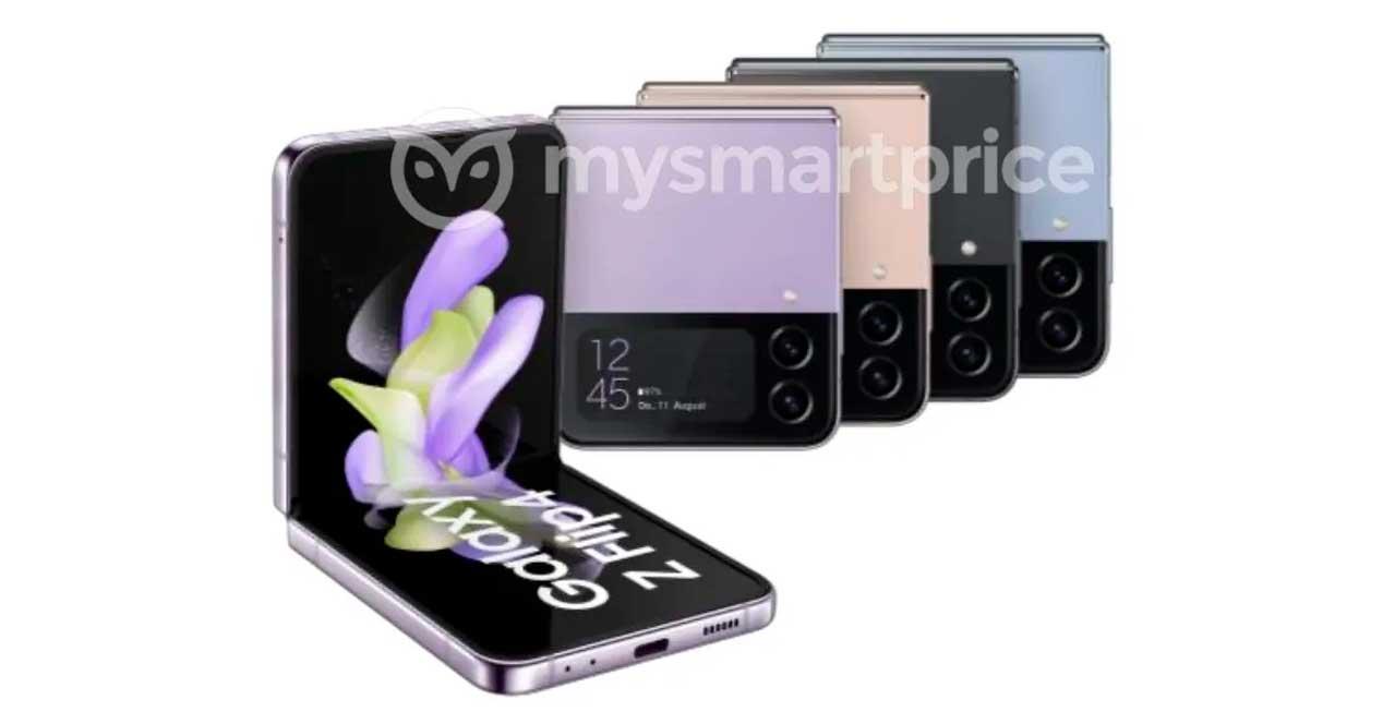 Render Samsung Galaxy Z Flip 4