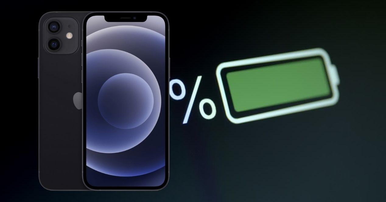 iphone 12 bateria llena porcentaje