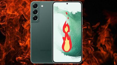 pantalla amoled quemada