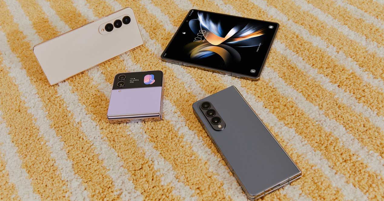 Samsung Galaxy Z Flip4 y Fold4