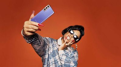 selfie con Samsung Galaxy S21