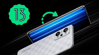 actualización realme android 13
