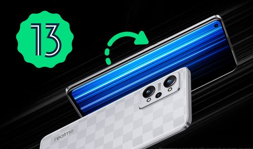 actualización realme android 13