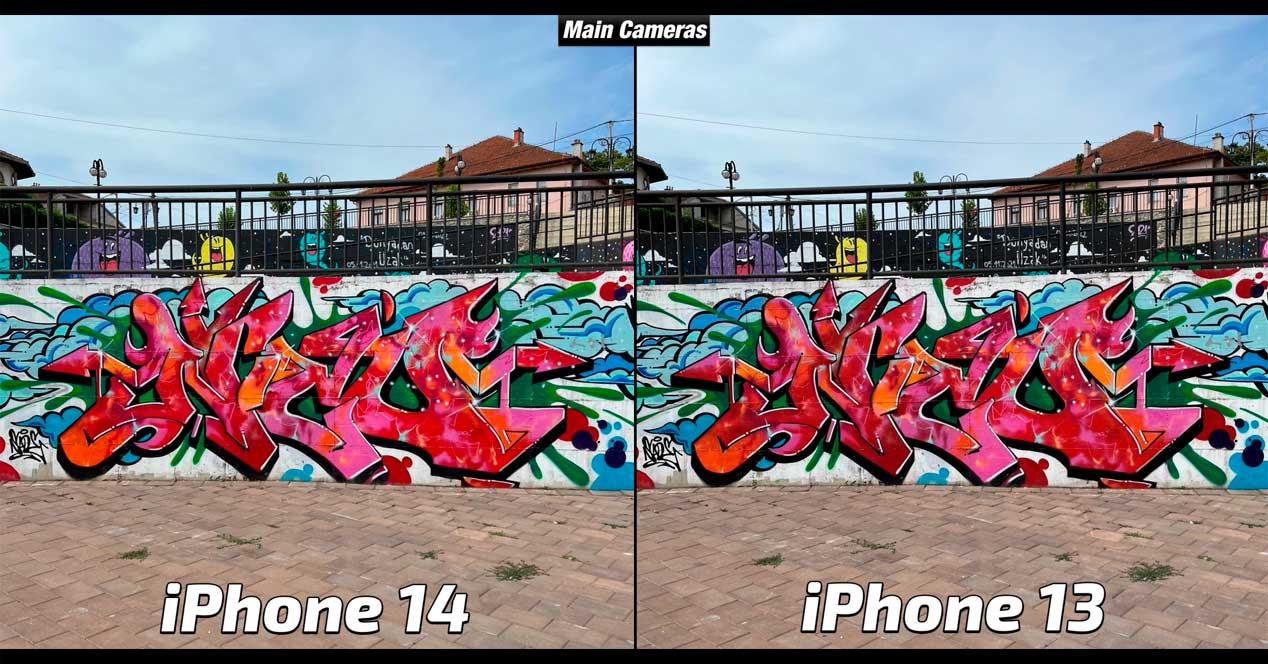 Cámaras iPhone 14 iPhone 13