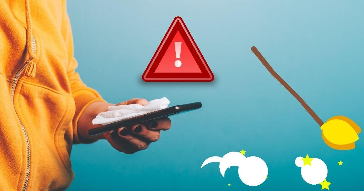 apps limpieza móvil peligro