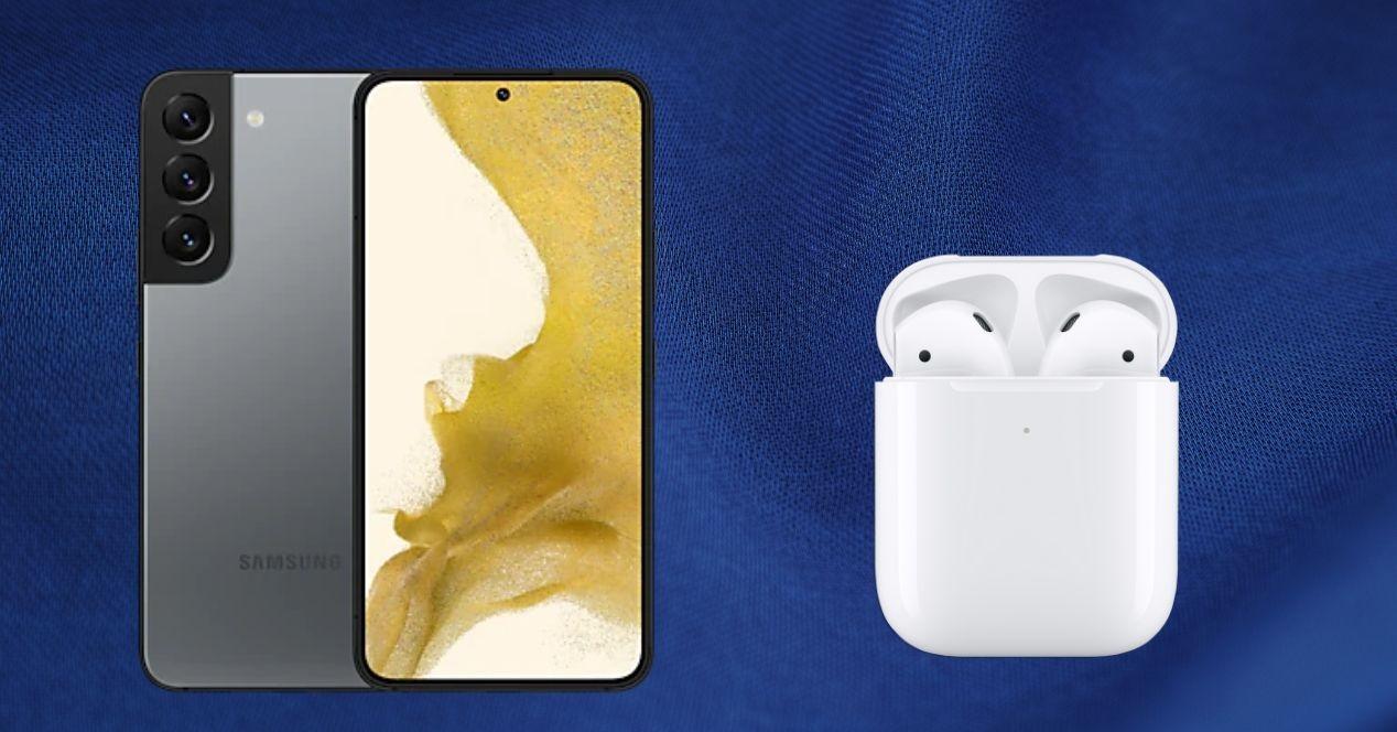 usar airpods móvil Android