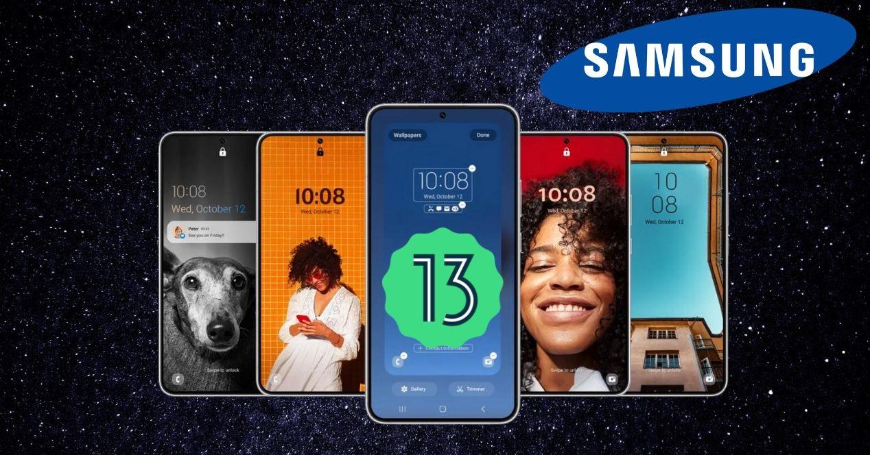Una UI 5 Android 13 Samsung