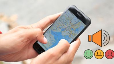 cambiar la voz de Google maps