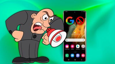 google boton eliminado android