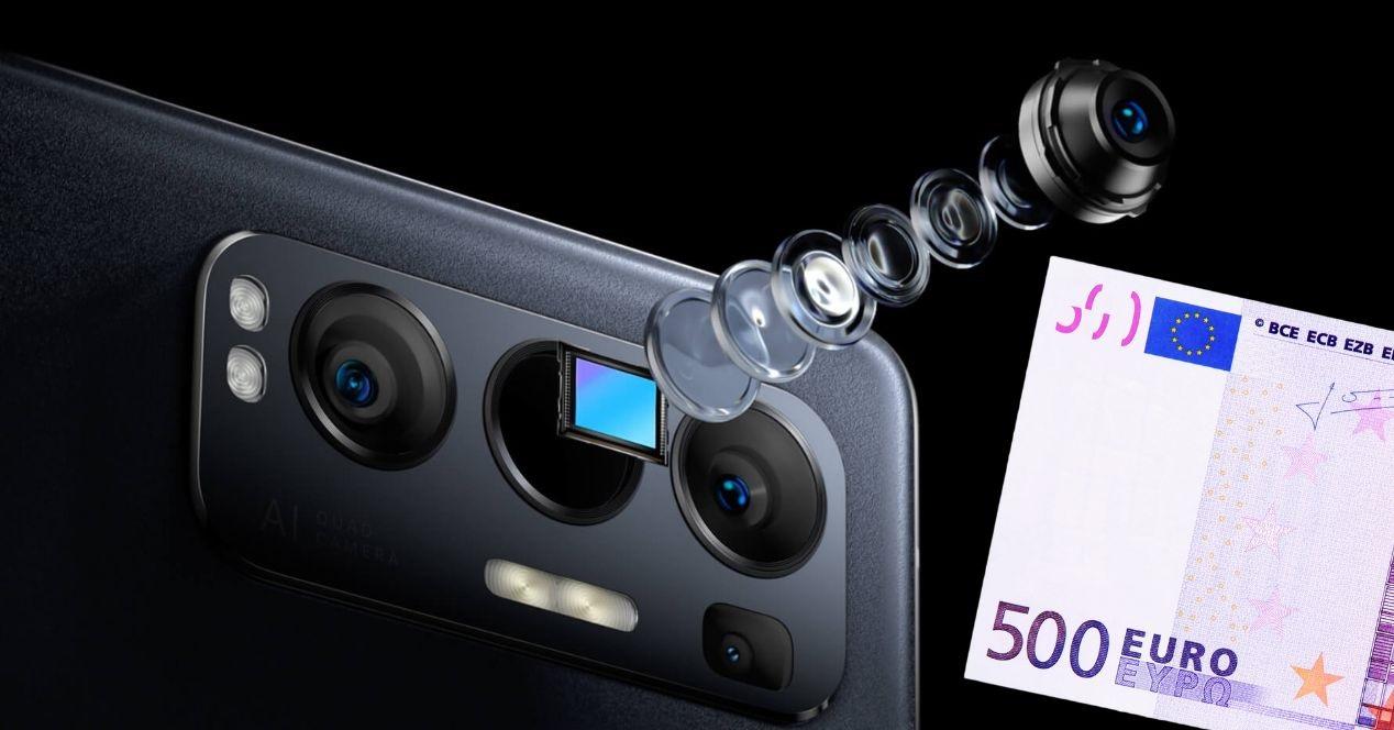 móviles mejor cámara menos de 500 euros