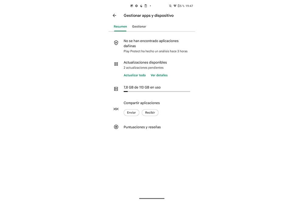 Actualizar aplicaciones en Android