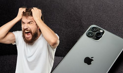 enfado con apple iphone bloquean errores