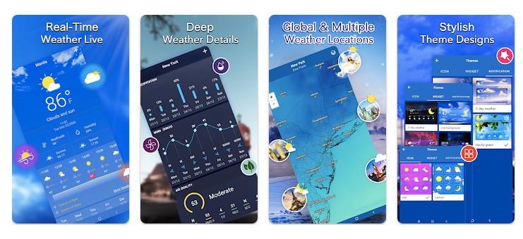 previsión meteorológica local app