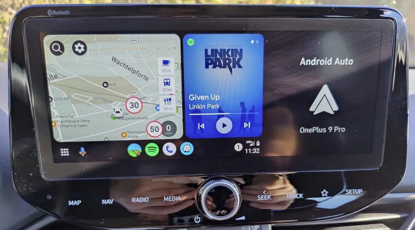 Hyundai i30 pantalla Android auto como se ve