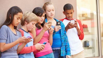 redes sociales niños