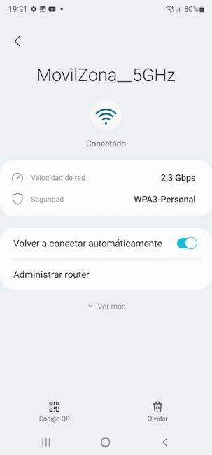 Analisis WiFi 6E Samsung Galaxy S22 Plus