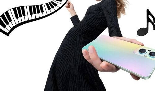 móvil oppo como tocar el piano