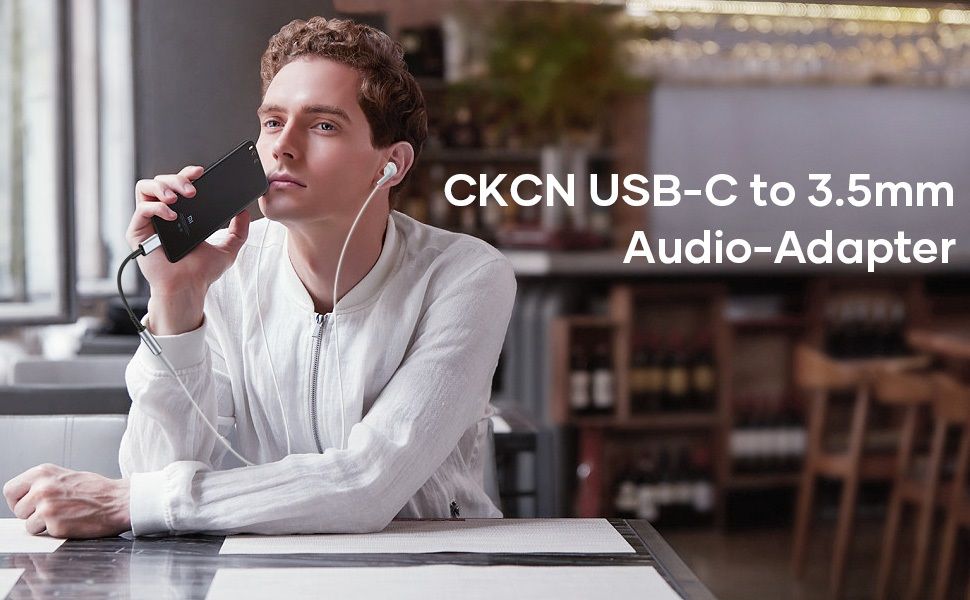 adaptador cable Android auriculares