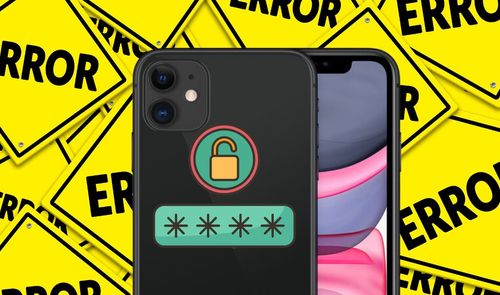 error contraseñas iphone