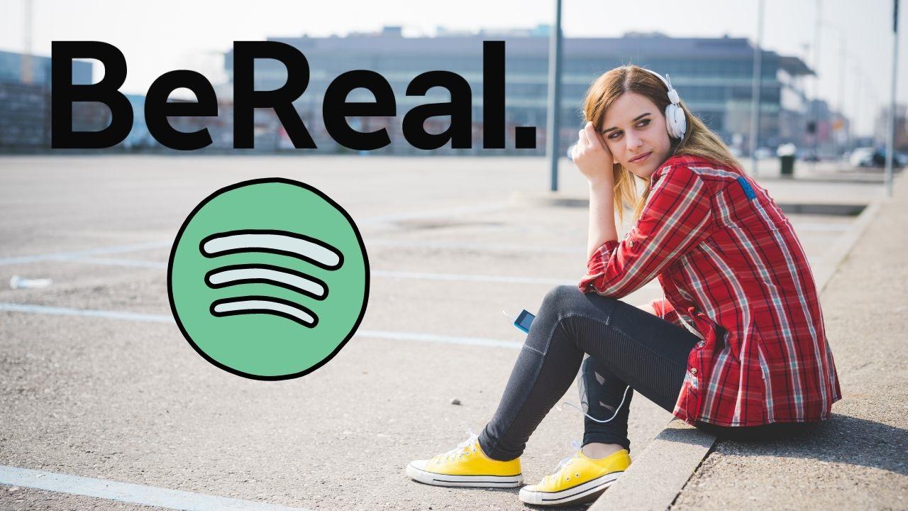 Spotify bereal comparte lo que estas escuchando