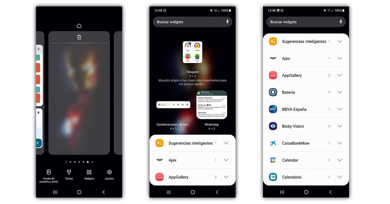 widgets-samsung