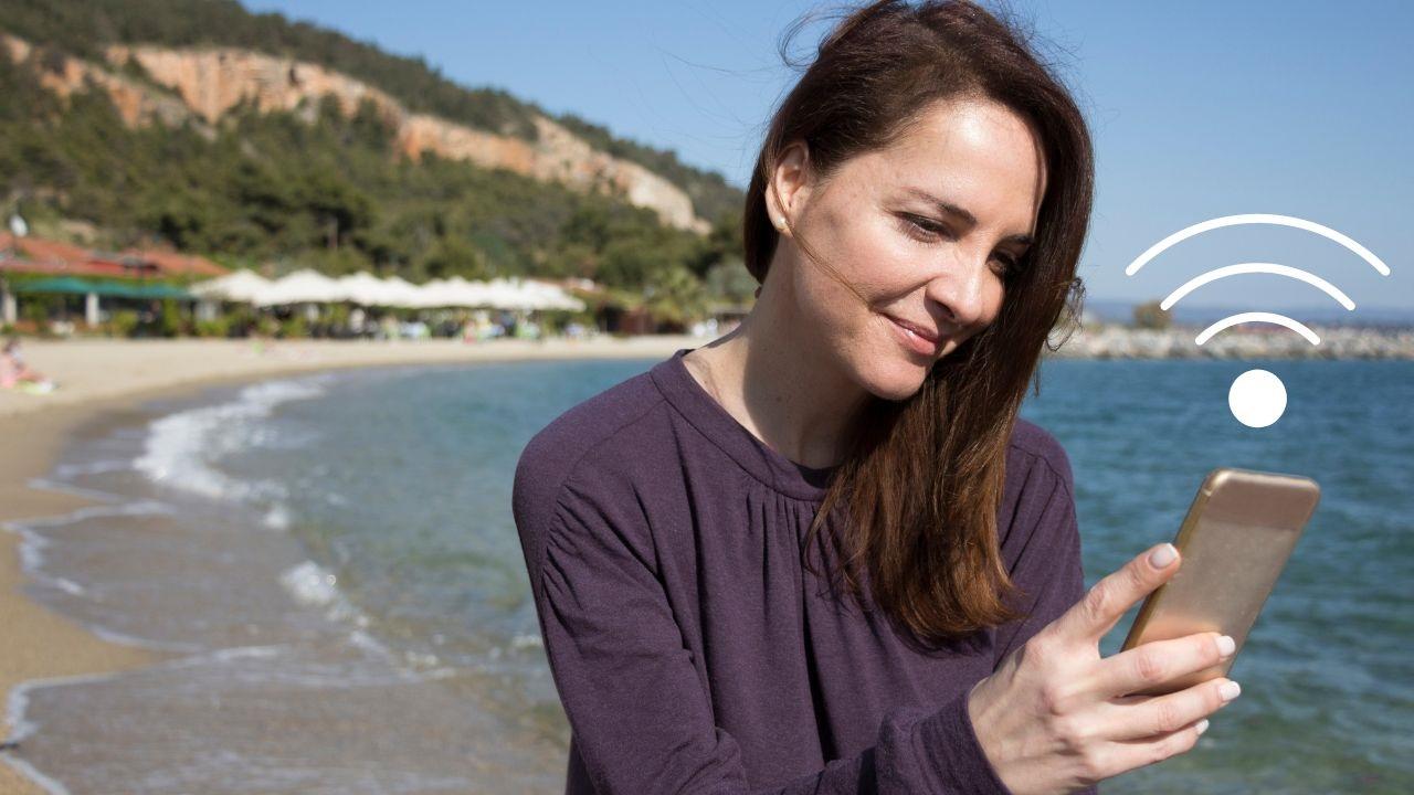 playas con wifi gratis España