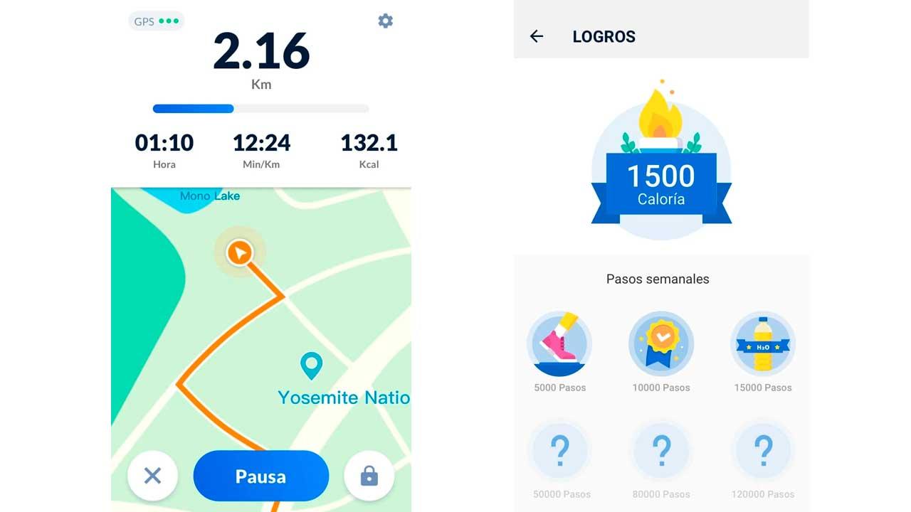 Podómetro y Contador de Pasos - Apps en Google Play