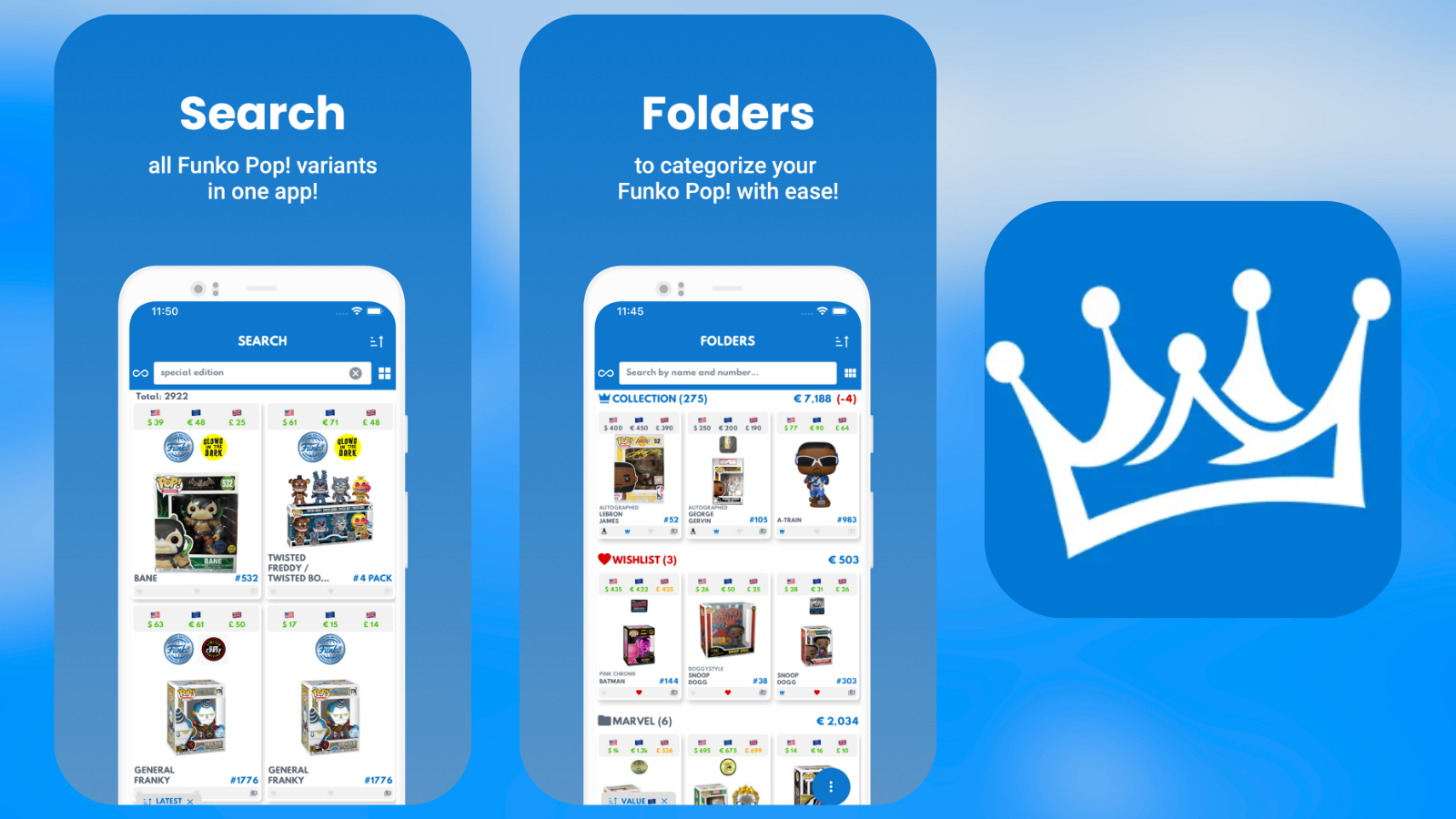 PopGrinder app para registrar tus Funkos