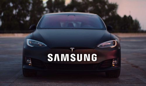 coche tesla samsung