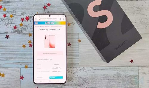 Samsung Galaxy S22 Plus mesa