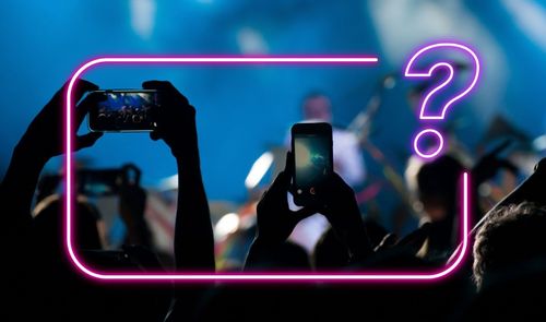 mensajes led pantalla movil arrasar conciertos y festivales