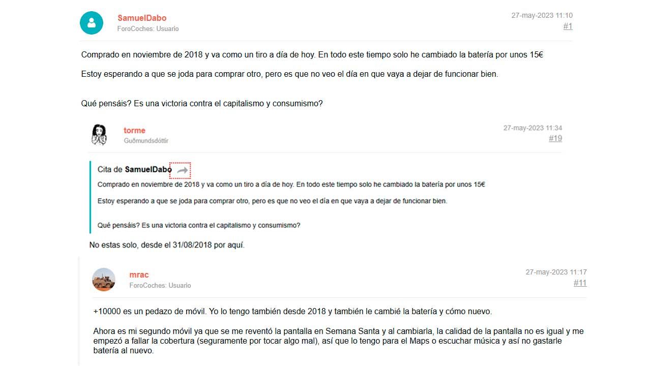 opinión usuarios Pocophone F1