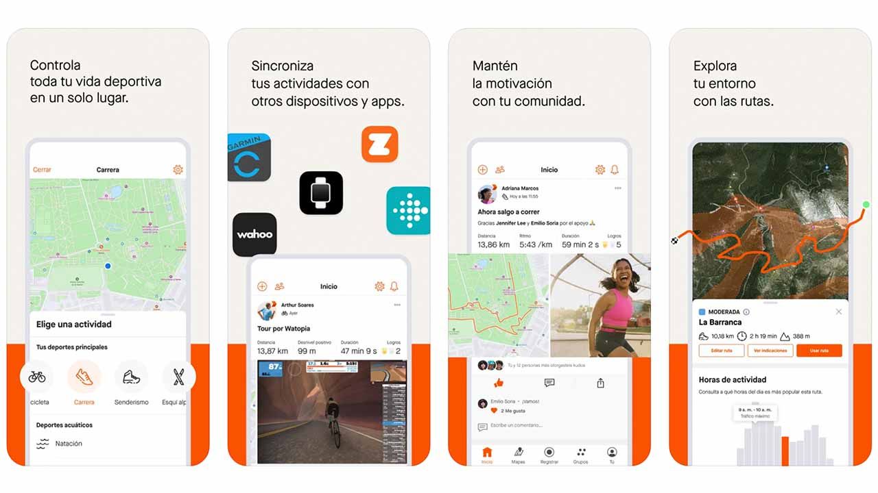 capturas de strava