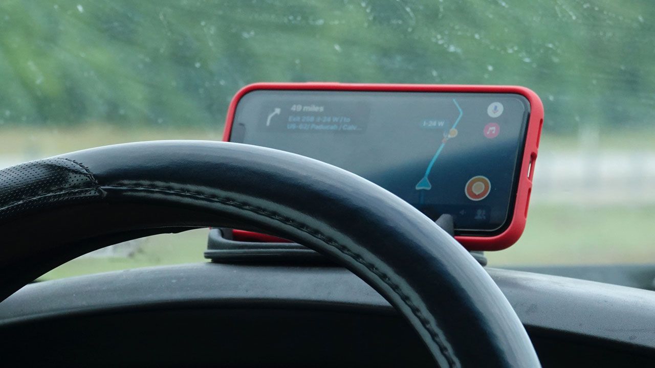 Waze en coche