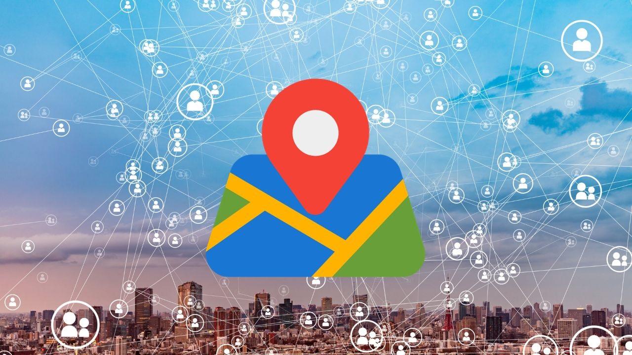 activar modo red social google maps