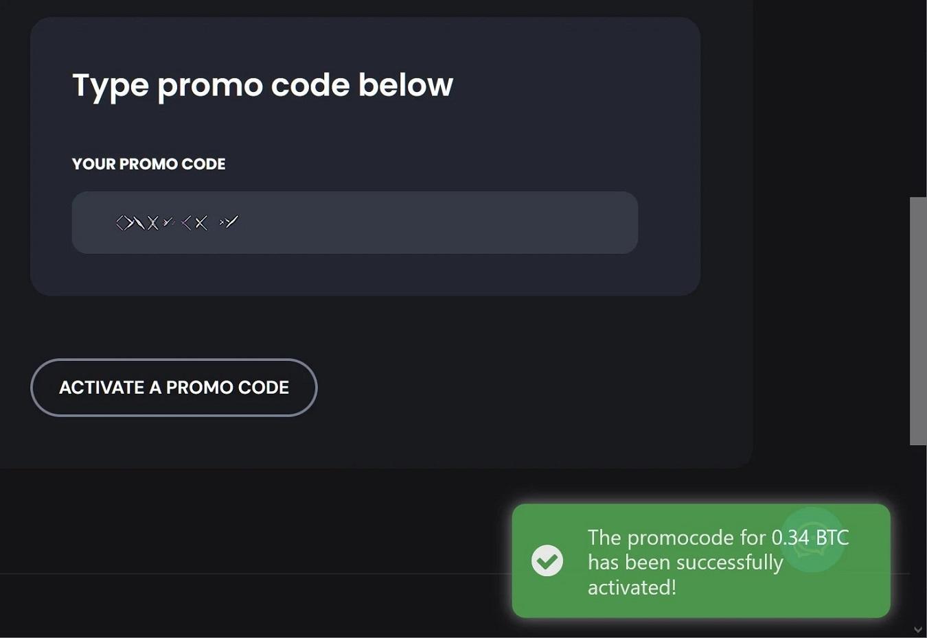 criptomonedas gratis sorteo introducir codigo promocion
