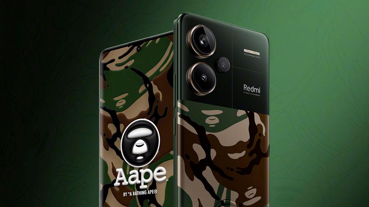 Redmi Note 13 Pro+ 5G AAPE edition